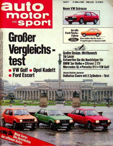 Deckblatt Auto Motor und Sport (05/1981)